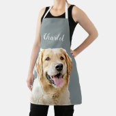 Aangepaste Golden Retriever Hond Gepersonaliseerd  Schort (Insitu)