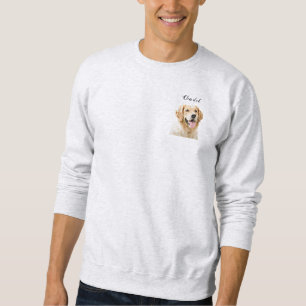 Aangepaste Golden Retriever Hond Gepersonaliseerd Trui