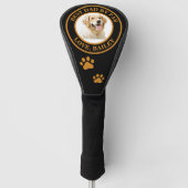 Aangepaste Golden Retriever Hond gepersonaliseerde Golfheadcover (Voorkant)