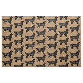 Aangepaste Golden Retriever Hondenstof Stof (Fat Quarter)