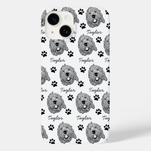 Aangepaste Goldendoodle Hond gepersonaliseerde tek Case-Mate iPhone 14 Hoesje