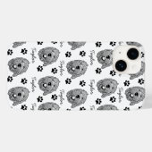 Aangepaste Goldendoodle Hond gepersonaliseerde tek Case-Mate iPhone Case (Achterkant (horizontaal))