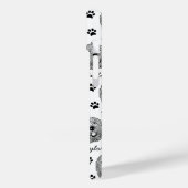 Aangepaste Goldendoodle Hond gepersonaliseerde tek Case-Mate iPhone Case (Achterkant / Links)