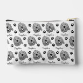 Aangepaste Goldendoodle Hond gepersonaliseerde tek Etui (Achterkant)