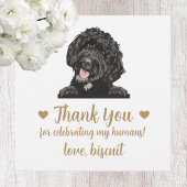 Aangepaste Goldendoodle Hond Huwelijksgunst Labels