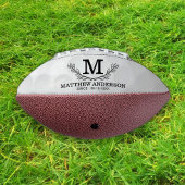 Aangepaste Golf Ball Pattern Naam Monogram Age American Football