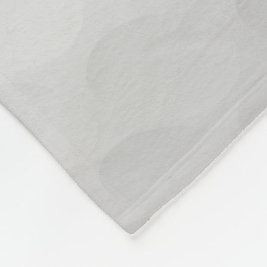 Aangepaste Golf Ball Pattern Name Monogram Age Fleece Deken (Hoek)