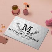 Aangepaste Golf Ball Pattern Name Monogram Age Gastenboek