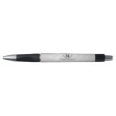 Aangepaste Golf Ball Pattern Name Monogram Age Pen (Voorkant)