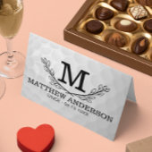 Aangepaste Golf Ball Pattern Name Monogram Age Plaatskaartje