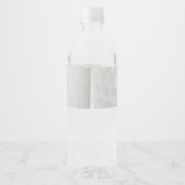 Aangepaste Golf Ball Pattern Name Monogram Age Waterfles Etiket (Achterkant)