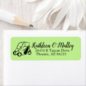 Aangepaste Golf Cart Golf-labels voor het aangerad Etiket (Insitu)