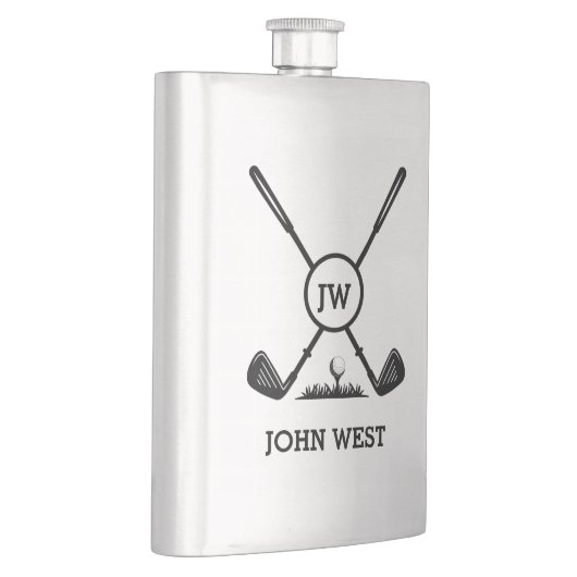 Aangepaste Golf Classic Flask Flacon (Rechts)