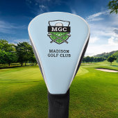 Aangepaste Golf Club Crest Monogram Golfheadcover