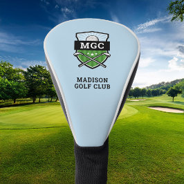 Aangepaste Golf Club Crest Monogram Golfheadcover