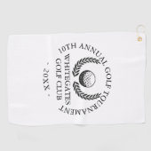 Aangepaste Golf Club Toernooi Golfhanddoek (Horizontaal)