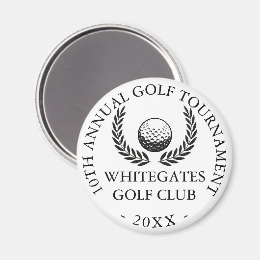 Aangepaste Golf Club Toernooi Magneet (Voorkant / Achterkant)