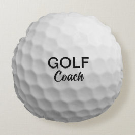 Aangepaste Golf Coach Keepsake Rond Kussen
