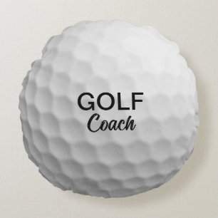 Aangepaste Golf Coach Keepsake Rond Kussen