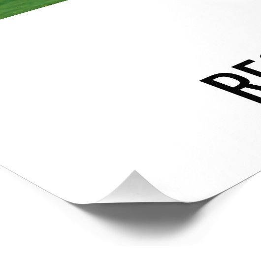 Aangepaste Golf Collage met Monogram Ontwerp Foto Afdruk (Hoek)