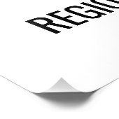 Aangepaste Golf Collage met Monogram Ontwerp Foto Afdruk (Hoek)