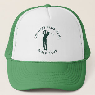 Aangepaste Golf Country Club Team Matching Outfit Trucker Pet