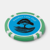 Aangepaste Golf Course Poker Chips (Enkel)
