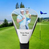 Aangepaste Golf Driver Headcovers met Foto en Teks