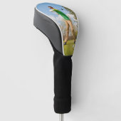 Aangepaste Golf Golfer Foto Golfheadcover (Schuin)