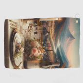 Aangepaste Golf handdoeken | Grappige en gepersona (Horizontaal)