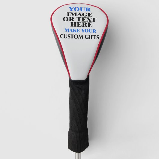 Aangepaste Golf Head Cover - Gepersonaliseerd Cade (Voorkant)