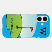 Aangepaste Golf Liefhebber iPhone / iPad hoesje (Achterkant (horizontaal))