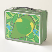 Aangepaste Golf Metal Lunchbox (Achterkant)