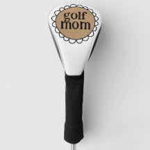 Aangepaste GOLF MOM Scalloped Edge Golf Club