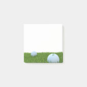 Aangepaste Golf Monogram Golfer's Post it Notes (Voorkant)