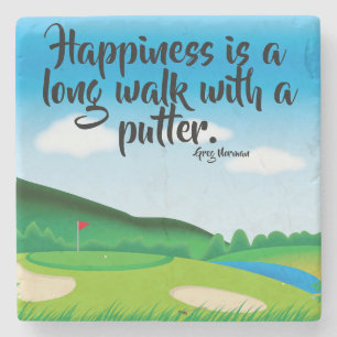 Aangepaste Golf Onderzetter