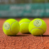 Aangepaste Golf Player Monogram Funny Tennis Balls Tennisballen