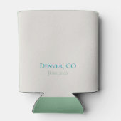 Aangepaste Golf Scramble Club naam Blikjeskoeler (Achterkant)