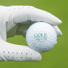 Aangepaste Golf Scramble Clubnaam Kan Koeler Golfballen
