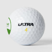 Aangepaste Golf Toernooi Green Golfballen (Logo)