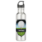 Aangepaste Golf Waterfles Waterfles (Voorkant)