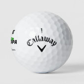 Aangepaste golfbaan bij mij in de buurt - boven pa golfballen (Logo)