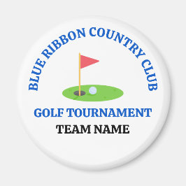 Aangepaste golfbaan of countryclub magneet