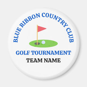 Aangepaste golfbaan of countryclub magneet