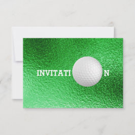Aangepaste Golfbal 12,7 cm x 8,9 cm Kaart