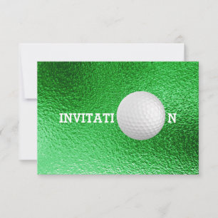 Aangepaste Golfbal 12,7 cm x 8,9 cm Kaart