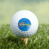 Aangepaste golfbal Design op Zazzle - gepersonalis Golfballen (Insitu Shirt)