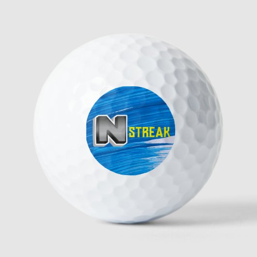 Aangepaste golfbal Design op Zazzle - gepersonalis Golfballen (Voorkant)