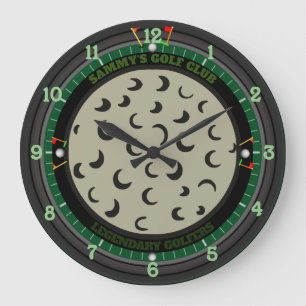 Aangepaste Golfbal grote klok