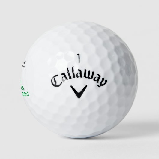 Aangepaste golfballen, Callaway Golfballen (Logo)